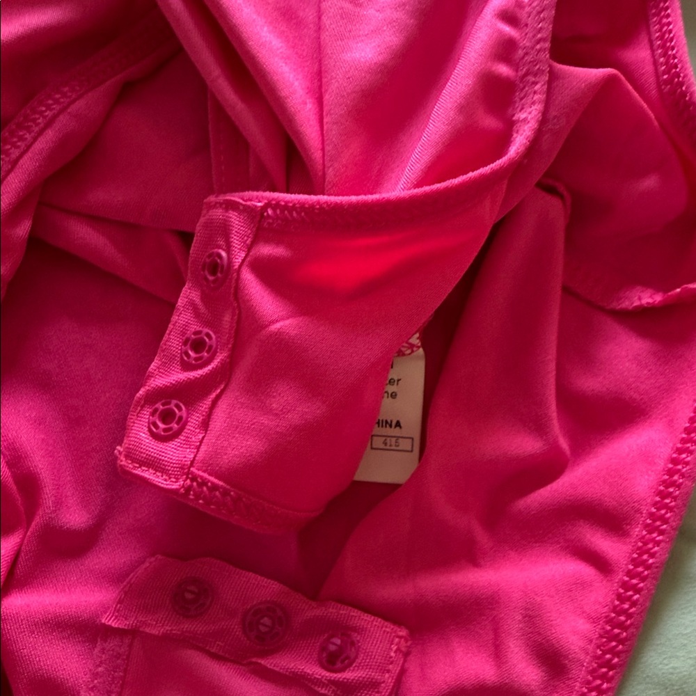 Pink Rhinestone Embellished Women's Top - Picture 7 of 8